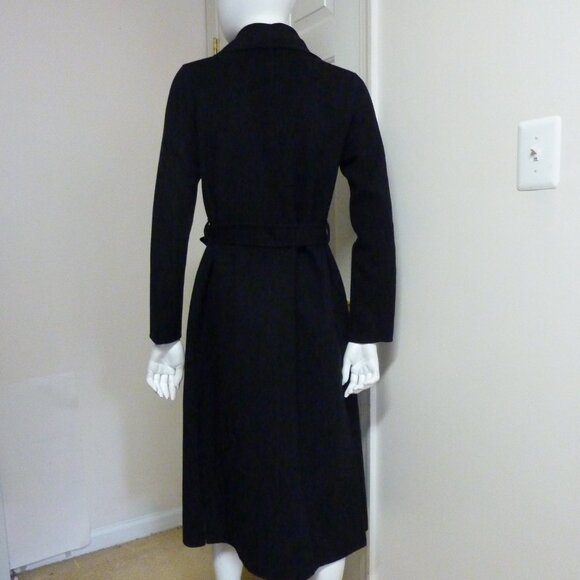 Soia & Kyo Britta-U Double Face Wool Wrap Coat - Picture 12 of 13